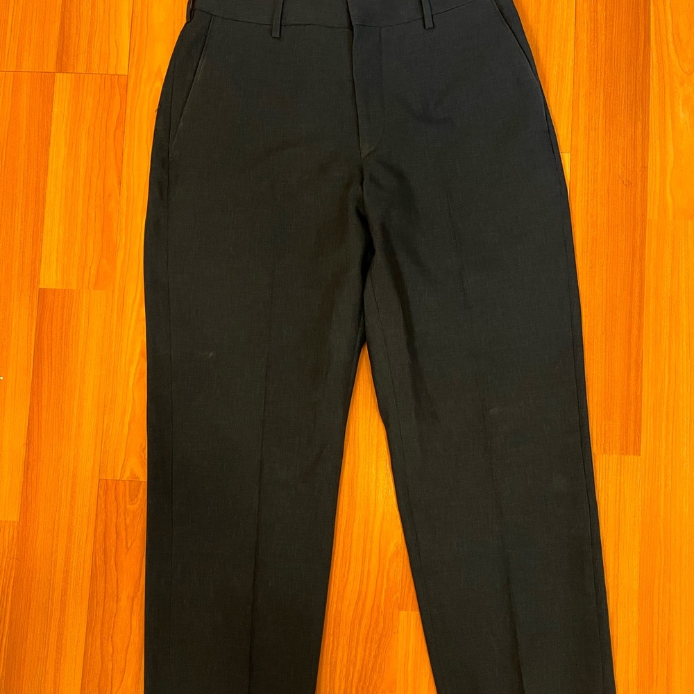 Uniqlo U Blue Wide Fit Trousers 32”